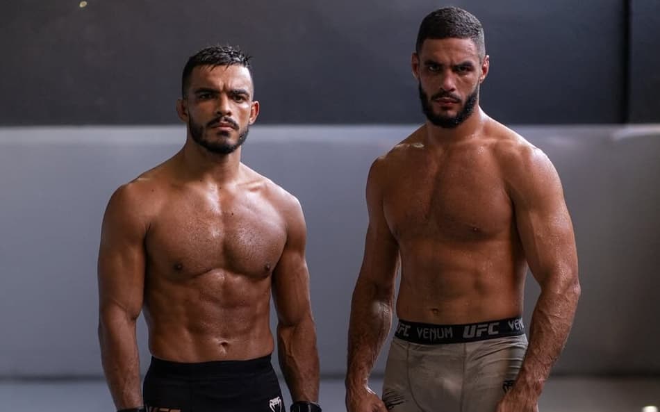 Gabriel e Ismael Bonfim antes de UFC (Foto: Reprodução/Instagram: @gabrielbonfi)