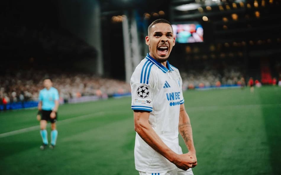 Gabriel Pereira em ação pelo Copenhague (Foto: Divulgação/Copenhague)