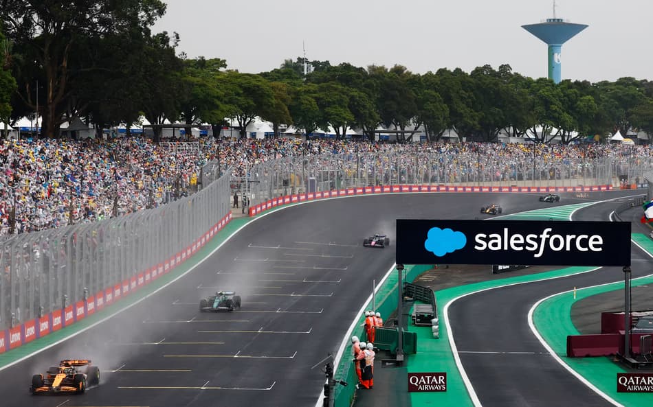 GP de São Paulo de F1, no Brasil (Foto: Reprodução / F1)