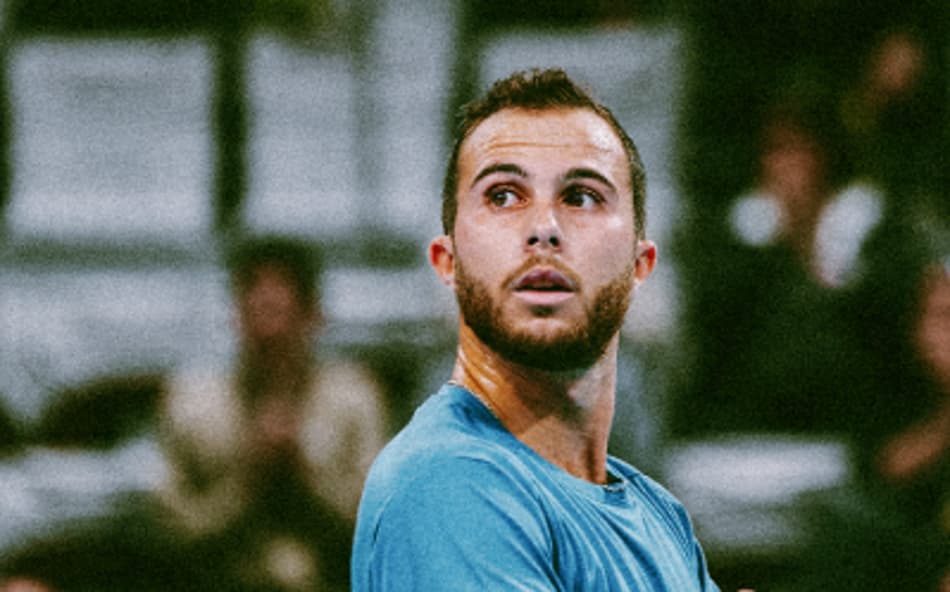 O tenista francês Hugo Gaston (Reprodução)