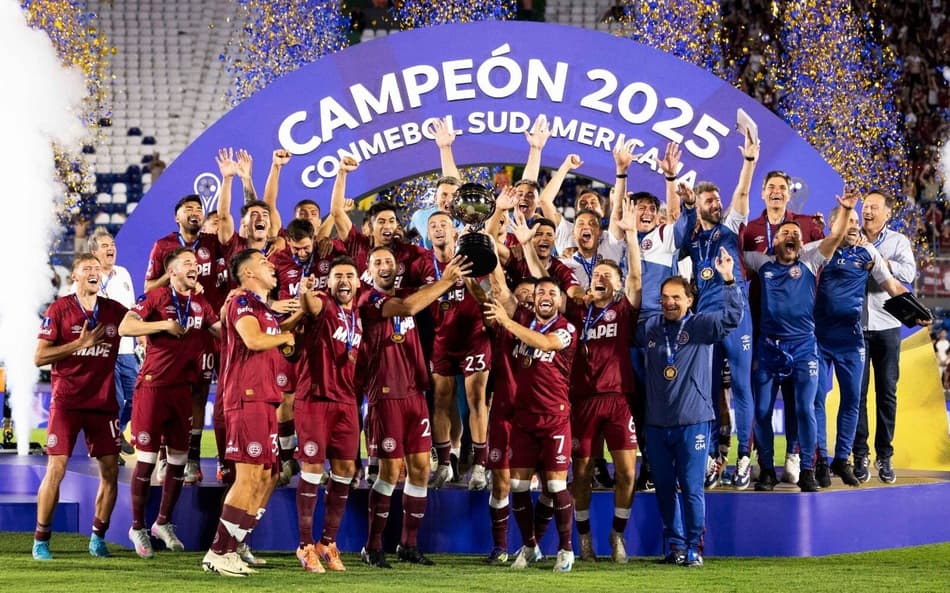 Lanús foi o campeão da Copa Sul-Americana 2025