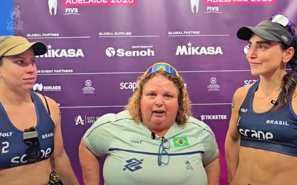 Letícia Pessoa dedica o bronze no vôlei de praia a mãe de Carol: 'Especial'