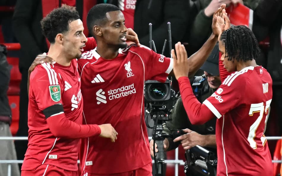 O Liverpool derrotou o Southampton pela Copa da Liga Inglesa (Foto: Paul ELLIS / AFP)