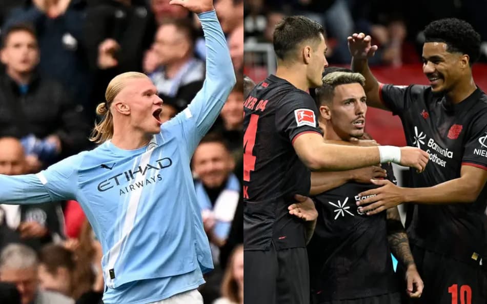 Manchester City e Leverkusen fazem confronto inédito pela Champions