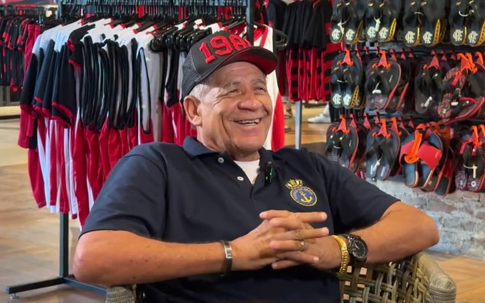 Nunes em entrevista ao Lance! (Foto: Lucas Bayer/Lance!)