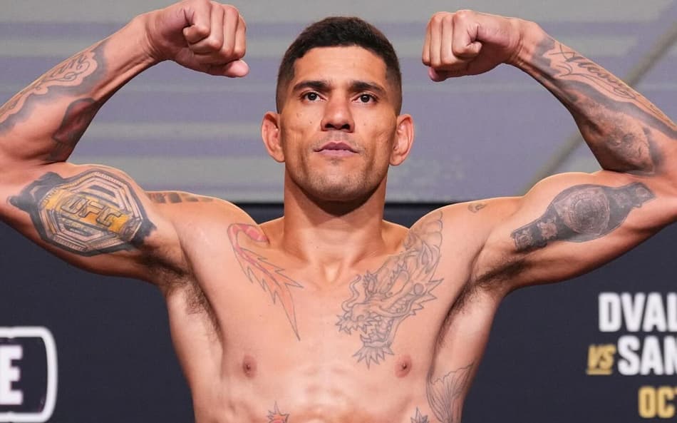 Poatan pronto para revanche no UFC 320 (Foto: Reprodução Instagram UFC)