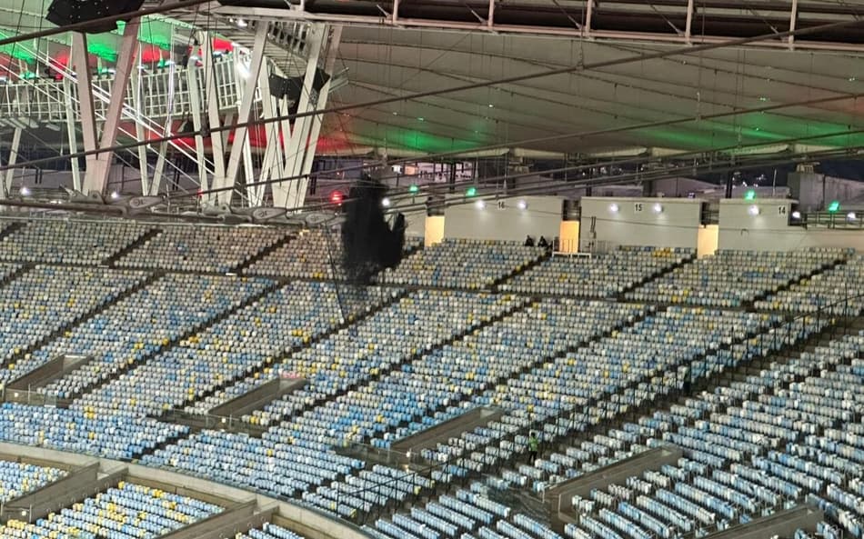 redes setores visitantes Maracanã