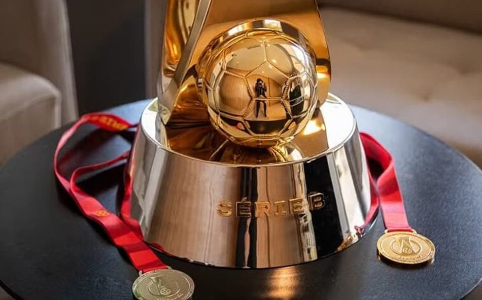 troféu medalha Série B 2025