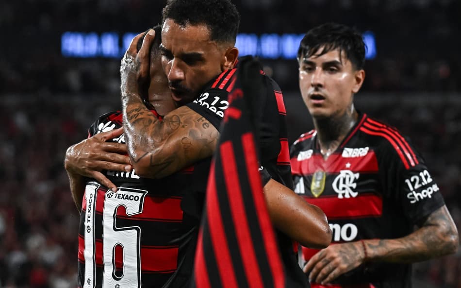 Samuel Lino Danilo Pulgar Flamengo Ceará Brsileirão