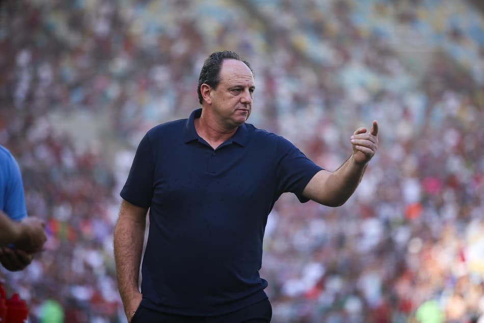 Rogério Ceni comanda o Bahia contra o Fluminense no Maracanã (Foto: Filipe Reveles/Photo Premium/Gazeta Press)