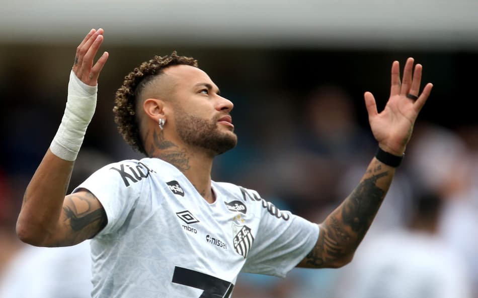 Neymar tem 150 gols com a camisa do Santos. (Foto: Guilherme Dionizio/Código19/Gazeta Press)