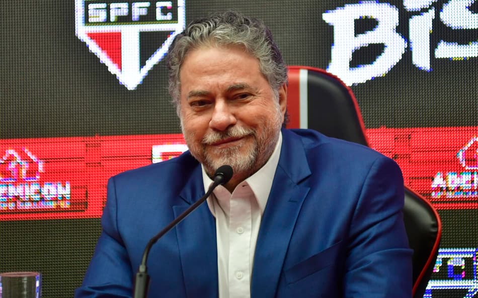 Julio Casares, presidente do São Paulo (Foto: Eduardo Carmim/Photo Premium/Gazeta Press)