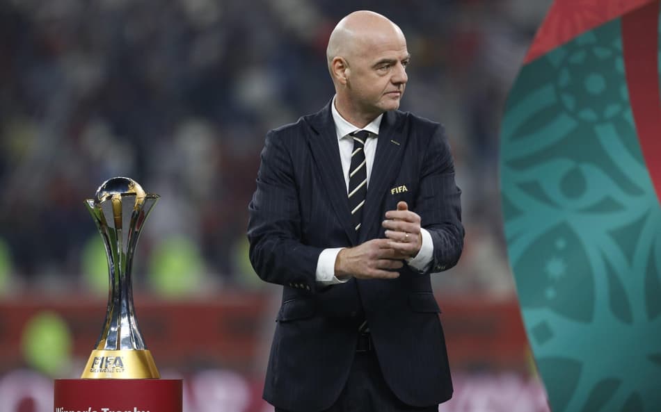 Gianni Infantino, presidente da Fifa (Foto: Ricardo Moreira/Zimel Press/Gazeta Press)