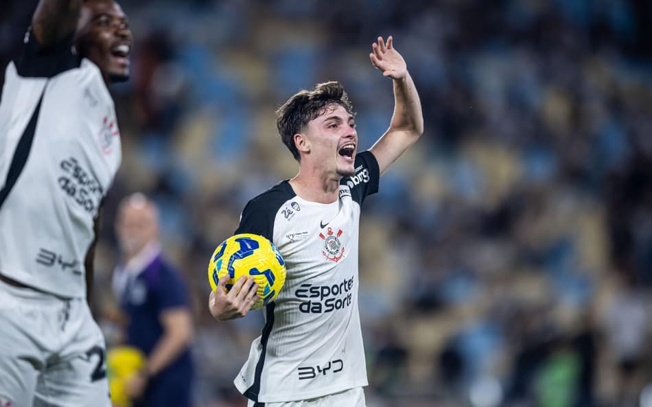 Breno Bidon, meia do Corinthians (Foto: Jhony Inácio/Agencia Enquadrar/Gazeta Press)