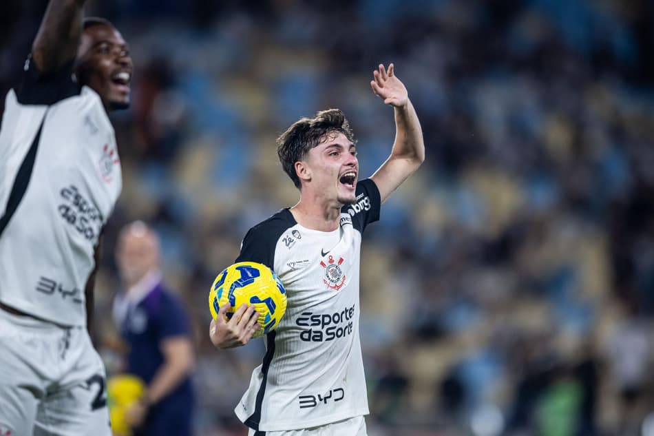 Breno Bidon, meia do Corinthians (Foto: Jhony Inácio/Agencia Enquadrar/Gazeta Press)