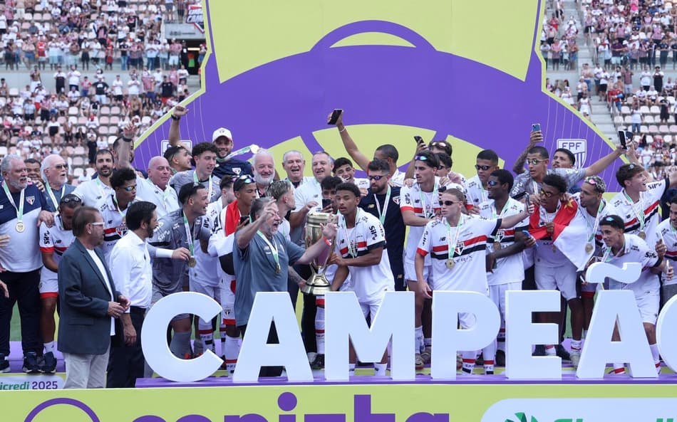 São Paulo campeão da Copinha 2025