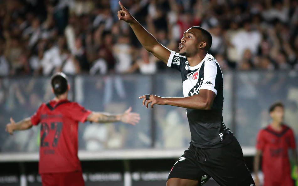 Rayan marcou na vitória do Vasco sobre o Sport (Foto: Matheus Lima/Vasco)