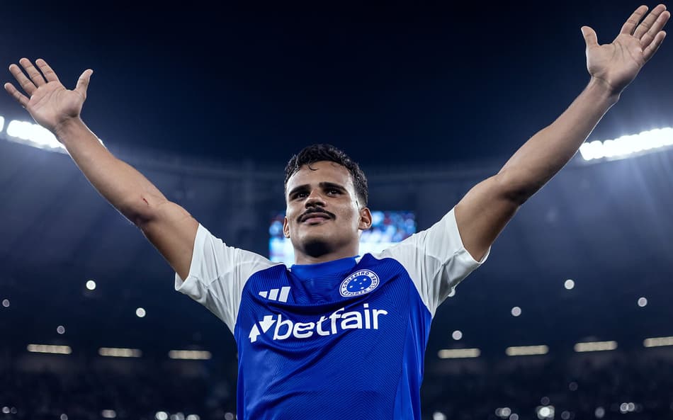 Kaiki, do Cruzeiro (Foto: Gustavo Aleixo/Cruzeiro)