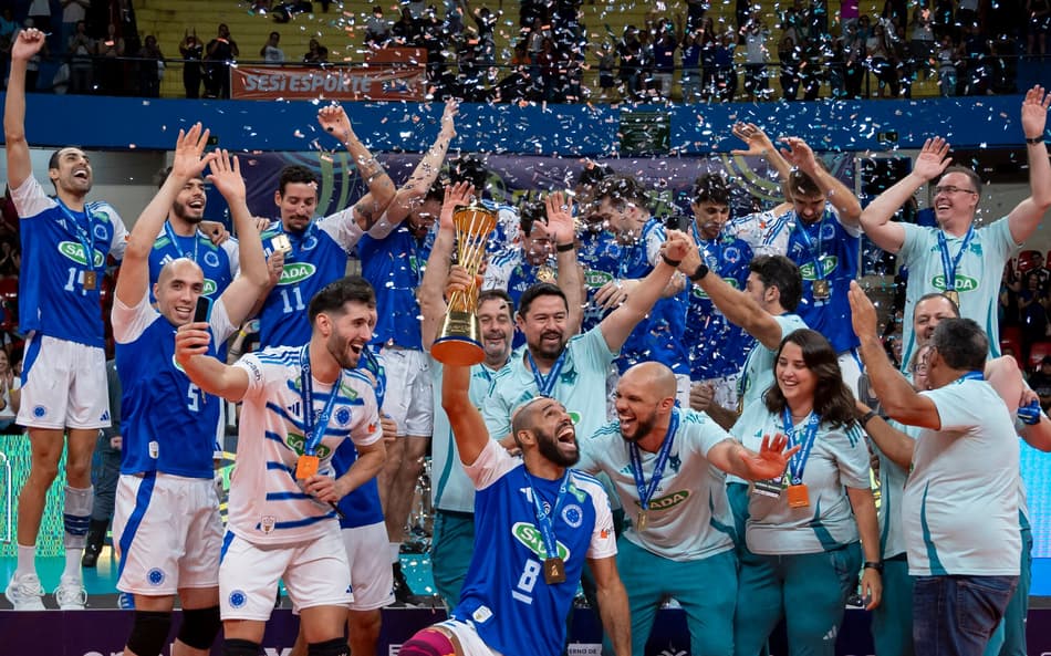 Sada Cruzeiro é heptacampeão da Supercopa Masculina de Vôlei (Foto: Flickr Sada Cruzeiro)