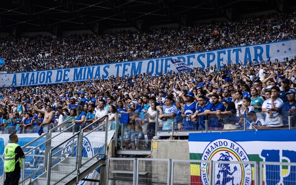 Torcida do Cruzeiro (Foto: Gustavo Aleixo/Cruzeiro)