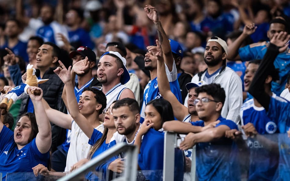 Cruzeiro x Corinthians, no Mineirão. Foto: Gustavo Aleixo/Cruzeiro