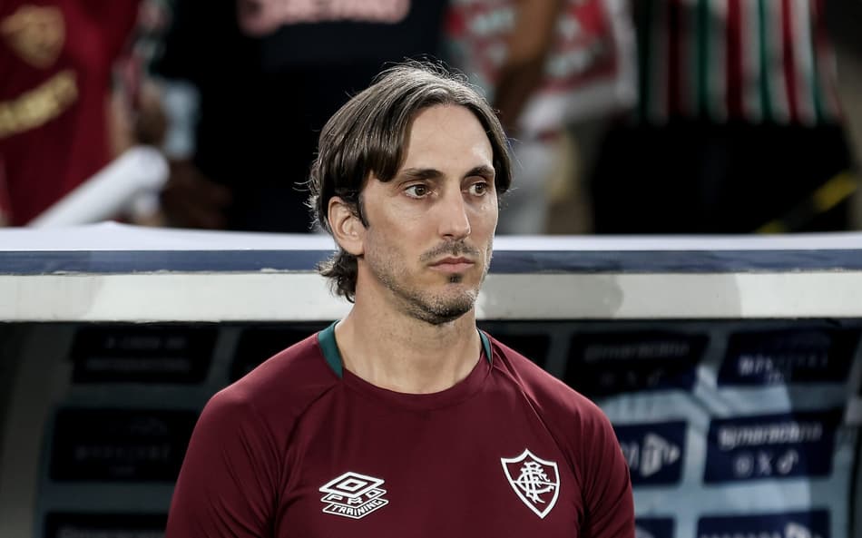 Zubeldía em Fluminense x São Paulo (Lucas Merçon/ Fluminense FC)