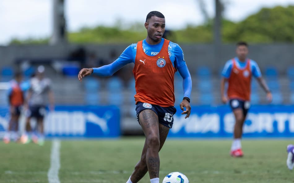 Jean Lucas deve voltar a ser titular do Bahia contra o Fluminense