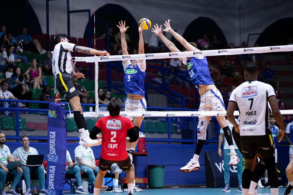 Cruzeiro vence Praia Clube na Superliga Masculina (Foto: Agência i7/ Sada Cruzeiro)