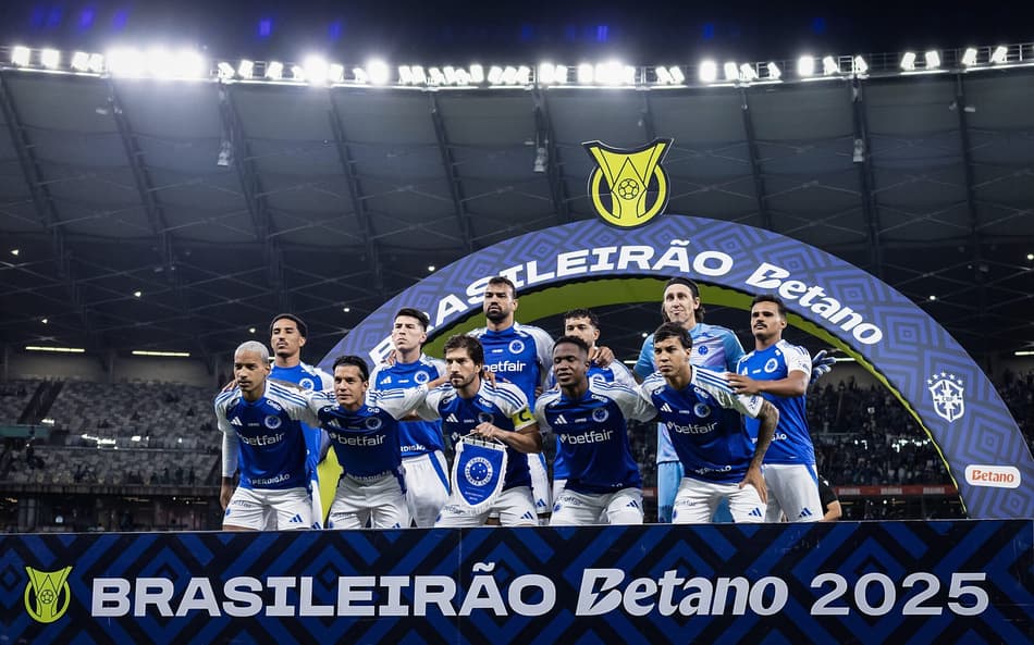 Time do Cruzeiro (Foto: Gustavo Aleixo/Cruzeiro)