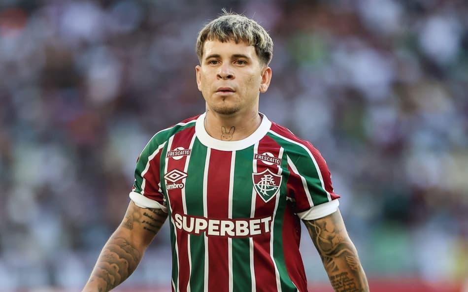 Soteldo em ação em Fluminense x Bahia (Foto: Lucas Merçon/ Fluminense FC)
