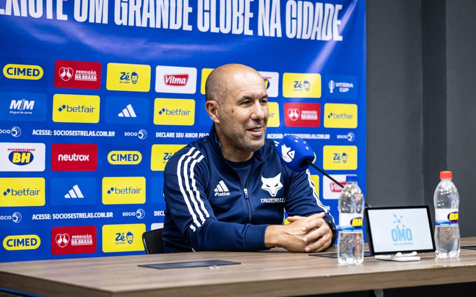 Leonardo Jardim, técnico do Cruzeiro (Foto: Jhony Inácio/Cruzeiro)