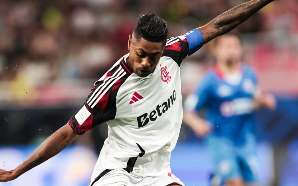 Bruno Henrique em Cruz Azul x Flamengo (Foto: Gilvan de Souza/Flamengo)