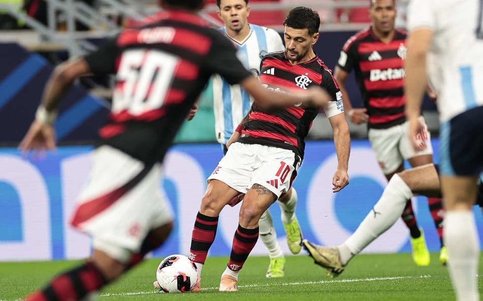 Arrascaeta em Flamengo x Pyramids (Foto: Flickr Flamengo / Gilvan de Souza)