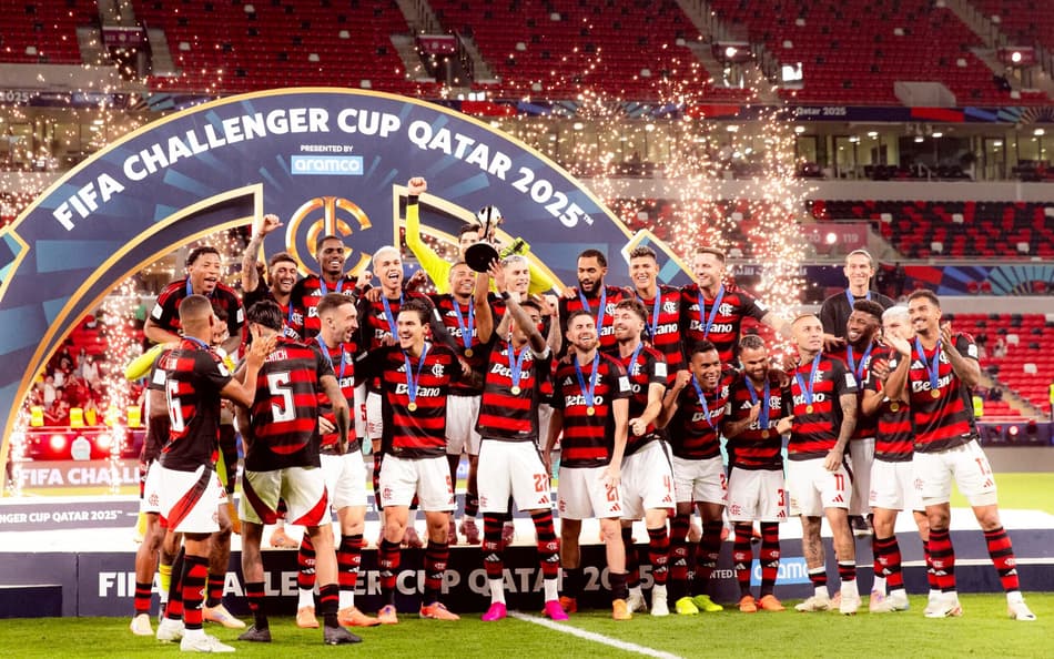 Flamengo conquistou o título da Challenger Cup (Foto: Adriano Fontes/Flamengo)