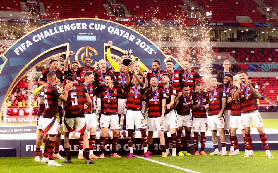 Flamengo conquistou o título da Challenger Cup (Foto: Adriano Fontes/Flamengo)
