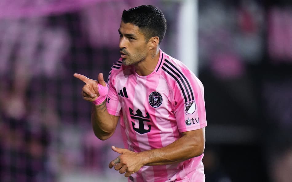 Luis Suárez, jogador do Inter Miami (Foto: Rich Storry / GETTY IMAGES NORTH AMERICA / Getty Images via AFP)