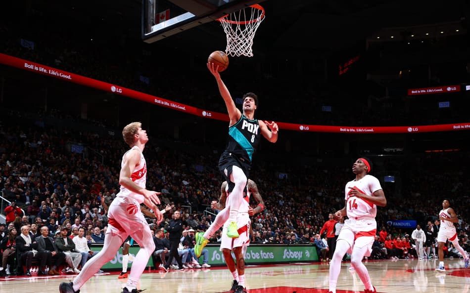 Toronto Raptors x Portland Trail Blazers (Foto: Vaughn Ridley / NBAE / Getty Images / Getty Images via AFP)