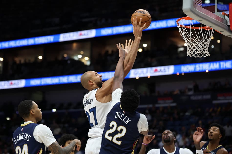 New Orleans Pelicans x Minnesota TImberwolves (Foto: Chris Graythen / GETTY IMAGES NORTH AMERICA / Getty Images via AFP)