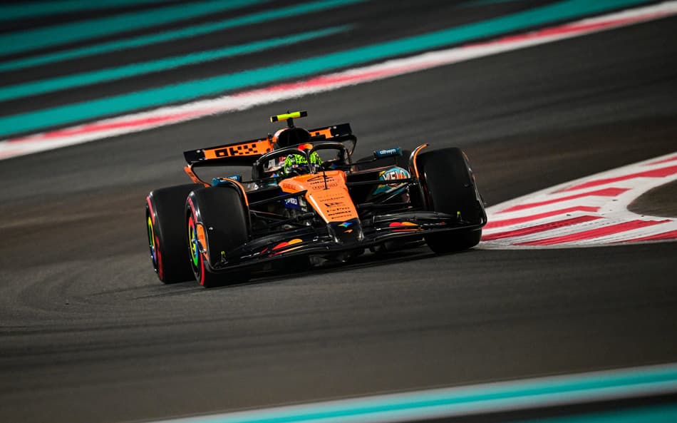 Lando Norris do GP do Catar de F1 (Foto: Giuseppe CACACE / AFP)