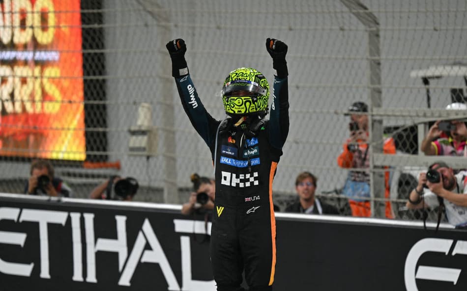 Lando Norris é campeão da F1 (Foto: Andrej ISAKOVIC / POOL / AFP)