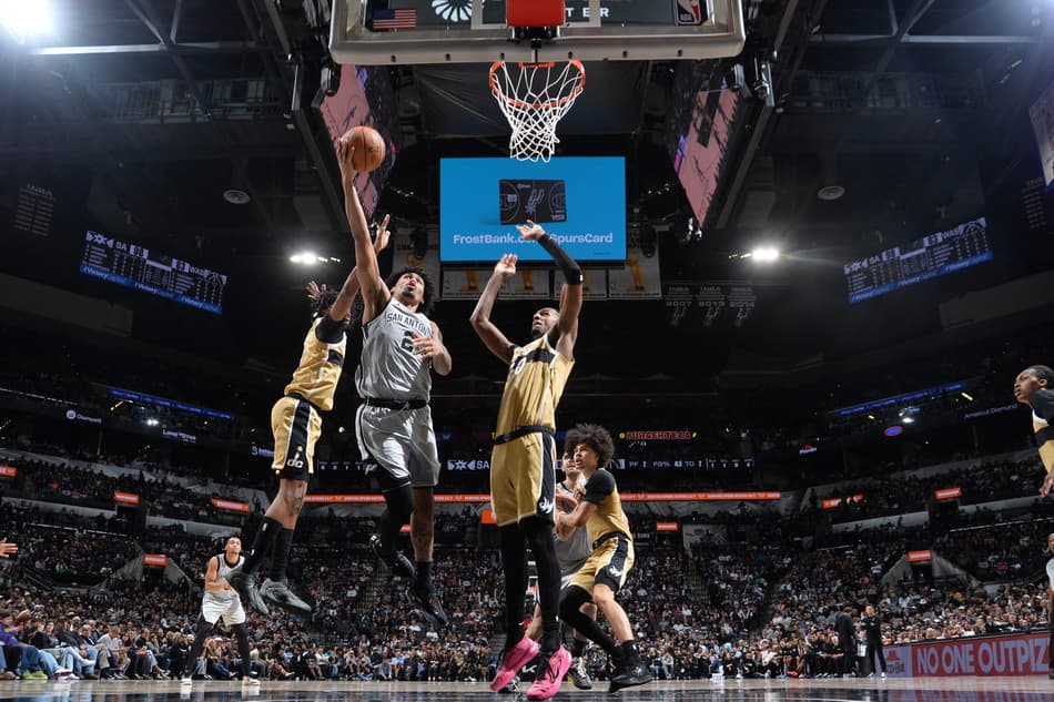 San Antonio Spurs x Washington Wizards (Foto: Michael Gonzales / NBAE / Getty Images / Getty Images via AFP)