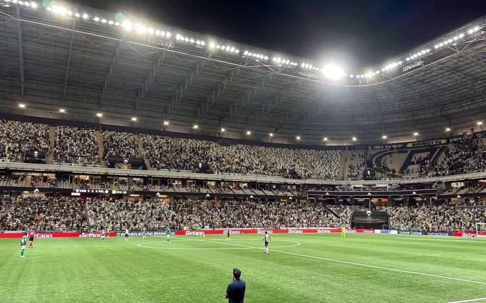 Arena MRV recebe pior público da história contra o Palmeiras (Foto: Luiz Felipe Teixeira)