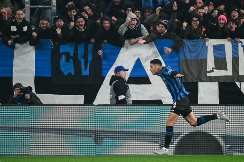 Pela Champions League, a Atalanta venceu o Chelsea por 2 a 1 (Foto: Alberto PIZZOLI / AFP)