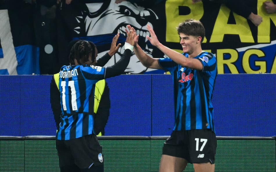 Pela Champions League, a Atalanta venceu o Chelsea por 2 a 1 (Foto: Alberto PIZZOLI / AFP)