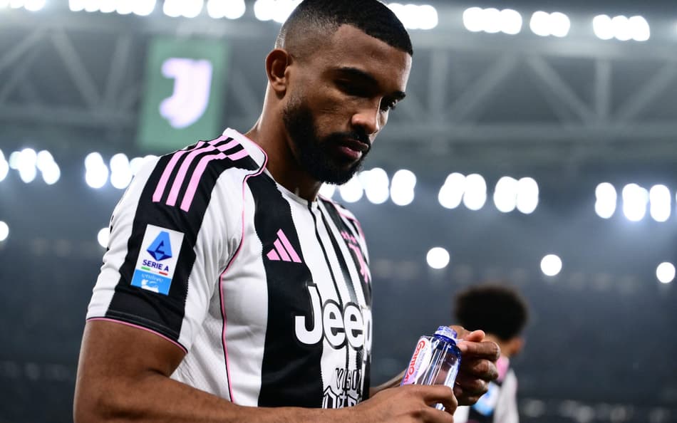 Bremer na vitória da Juventus sobre a Roma, pelo Campeonato Italiano