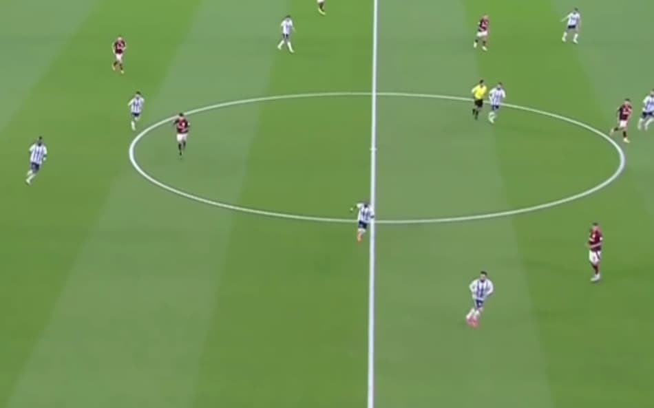 Flamengo x Pyramids pelo Mundial (Foto: Reprodução Globo)