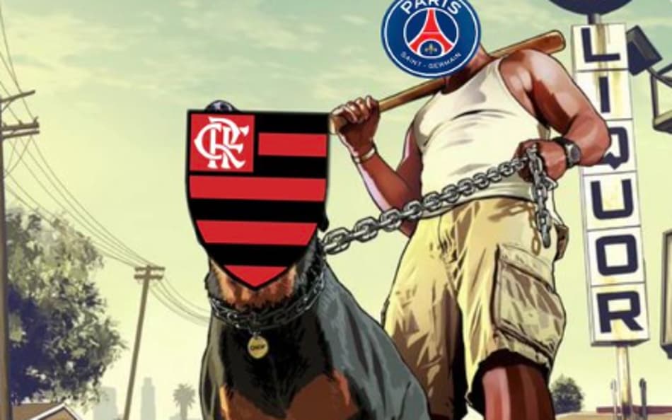 Memes Flamengo PSG