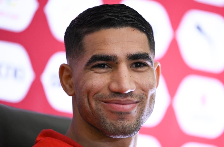 Destaque de Marrocos, Hakimi em coletiva de imprensa na Copa Africana de Nações