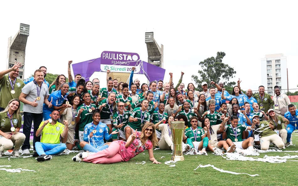 Com apenas dez jogos, Rosana Augusto conquista segundo título pelo Palmeiras