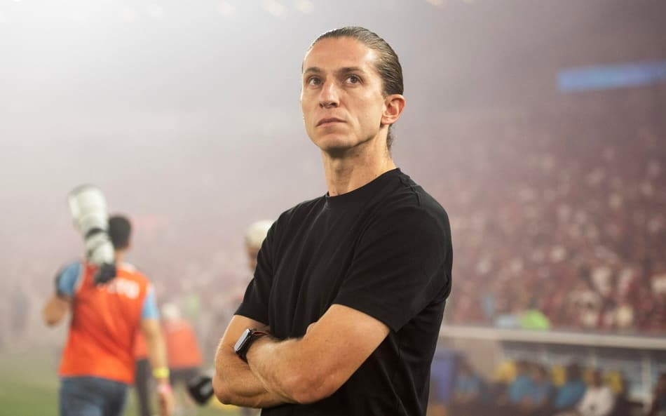 Filipe Luís em Flamengo x Sport (Foto: Delmiro Junior/Photo Premium/Gazeta Press)